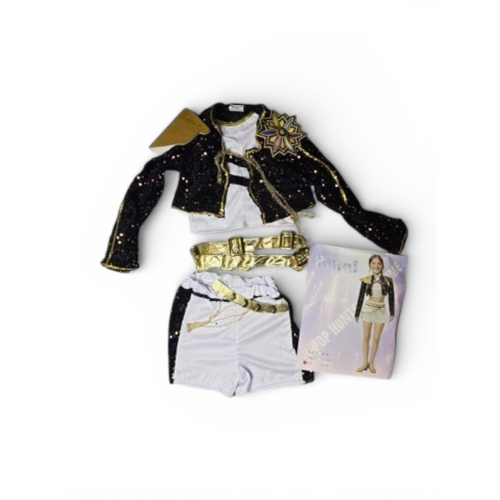 K-Pop:Démonvadászok Rumi Golden Fellépő Gyerek Jelmez