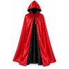 Halloween köpeny – fekete, kifordítható fekete-piros vagy vámpírköpeny – 80/120/140 cm FELNŐTT és GYEREK méretek Halloween köpeny – fekete, kifordítható fekete-piros vagy vámpírköpeny – 80/120/140 cm FELNŐTT és GYEREK méretek
