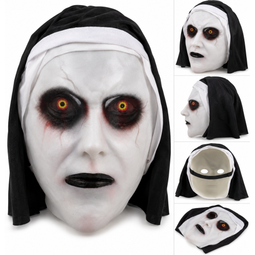 Lány Halloween boszorkány jelmez kalappal – fekete-narancs