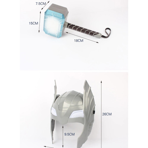 LED-es Thor kalapácsa ,hanggal