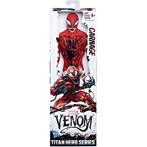 Marvel Carnage Piros Venom figura 30 cm