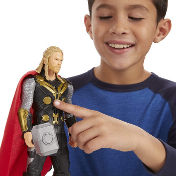 Thor Marvel Avengers Bosszúállók hanggal és fénnyel 30cm 
