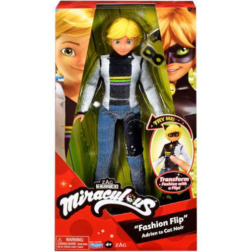 Miraculous Fashion Flip Fekete Macska Baba