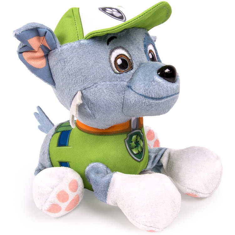 Mancs Őrjárat Rocky plüss 20 cm Mancs Őrjárat Rocky plüss 20 cm