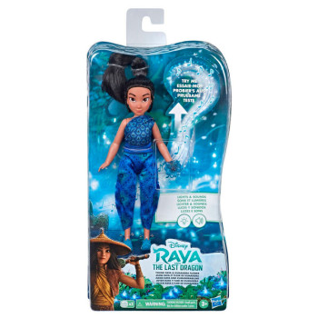 Raya és az utolsó sárkány Kumandra virággal,világító ,Zenélő Disney