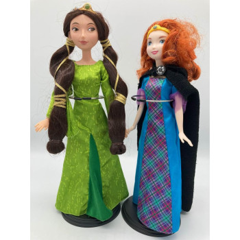 Elinor Királynő Baba és Merida Hercegnő Disney