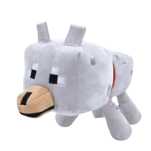 Minecraft - plüss farkas kutya 25 cm