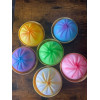 Dumpling Squishy RAINBOW– Buborék fújó Puha nyomkodható stresszoldó gőzgombóc