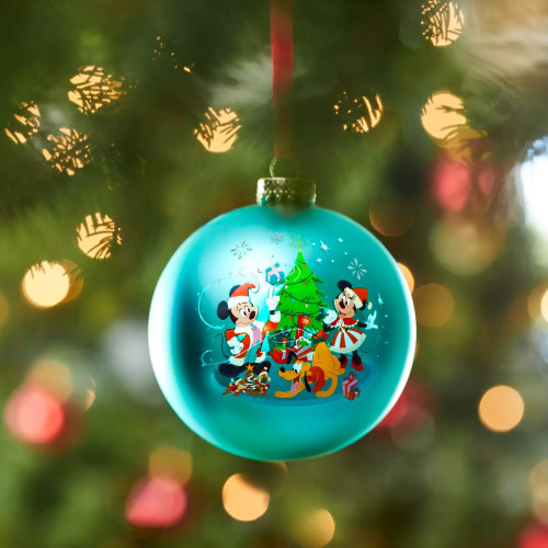 Mickey és Minnie Ünneplős Karácsonyfadísz
