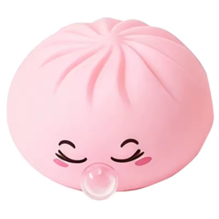 Dumpling Squishy – Buborék fújó Puha nyomkodható stresszoldó gőzgombóc