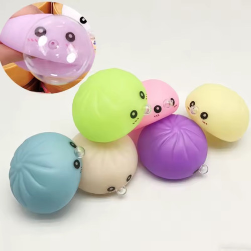 Dumpling Squishy – Buborék fújó Puha nyomkodható stresszoldó gőzgombóc