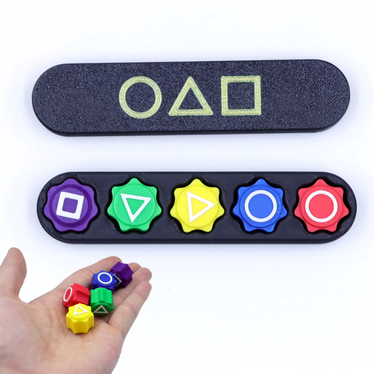 Squid Game Hagyományos koreai játék- Gonggi