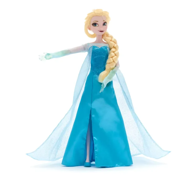 Disney Jégvarázs 41 cm Éneklő Világító Nagy Méretű Elsa Baba