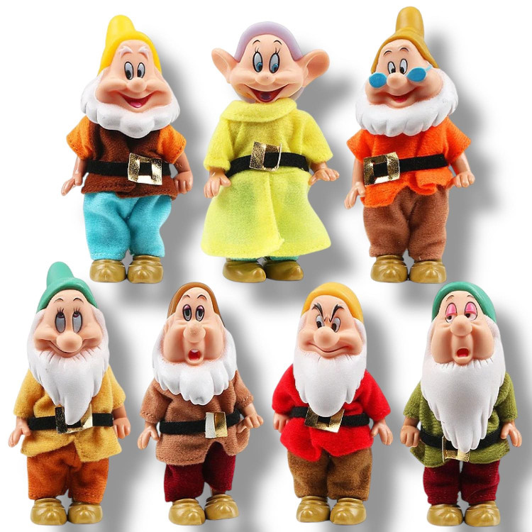 Hófehérke méséből a hét törpe