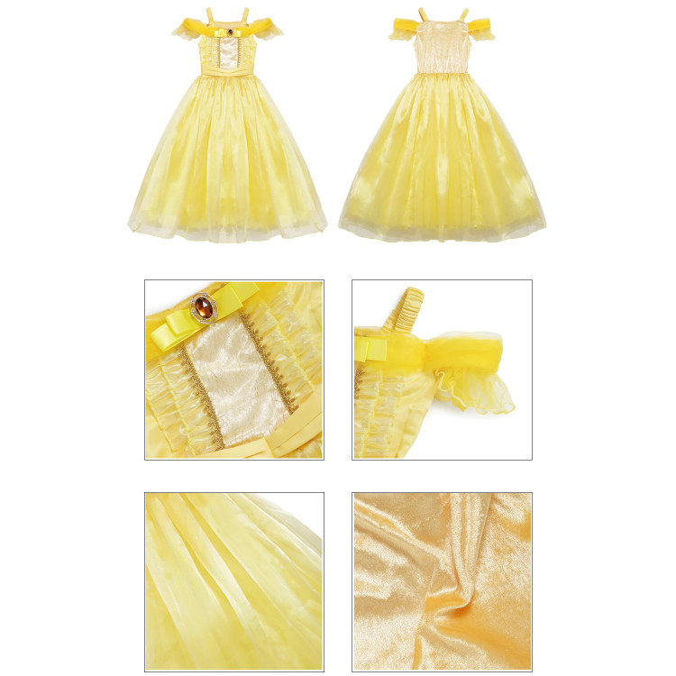 Belle hercegnő jelmez Kiegészítőkkel