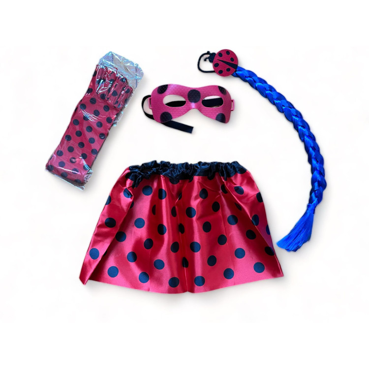 MIRACULOUS CSODÁLATOS KATICABOGÁR SZEREPJÁTÉK SZETT JELMEZ KIEGÉSZÍTŐ