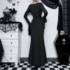 Morticia Addams FELNŐTT Wednesday Jelmez Halloween 