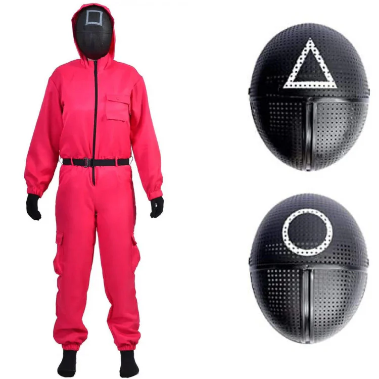 Squid Game jelmez + Maszk FELNŐTT MÉRET