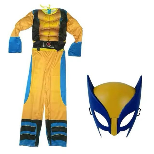 Izmosított Farkasember Rozsomák X-Men  jelmez maszkkal