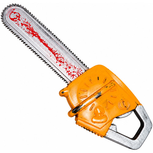 Véres játék láncfűrész – Halloween jelmez kiegészítő, kb. 57 cm