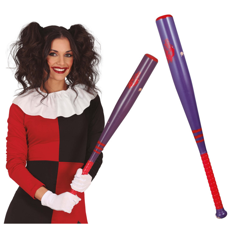 Harley Quinn Jelmez Kiegészítő Baseball Ütő 75 cm Harley Quinn Jelmez Kiegészítő Baseball Ütő 75 cm