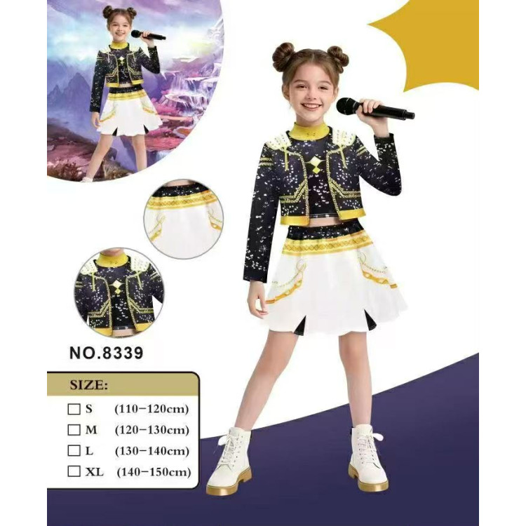K-Pop:Démonvadászok Zoey Golden Fellépő Gyerek Jelmez