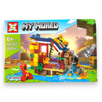 XS My World -Minecraft Lego jellegű Építőjáték - Ősz