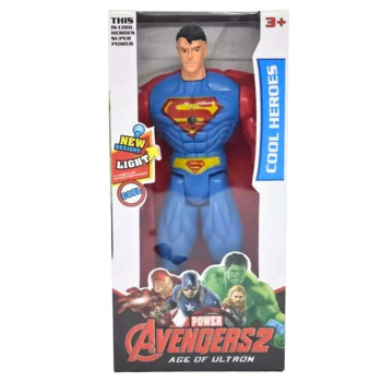 Világító Superman DC Figura 22 cm