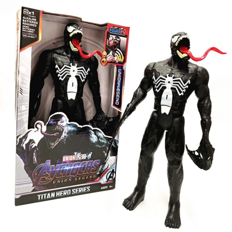 Venom Marvel Avengers Bosszúállók hanggal és fénnyel 30cm 