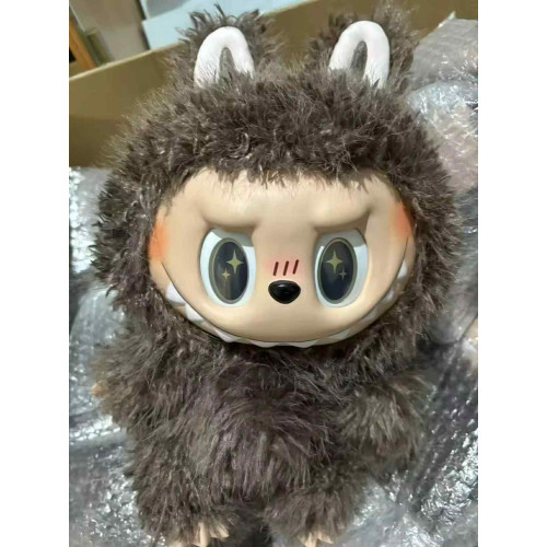 Zimomo Labubu Barna és Fehér 58 cm 38 cm