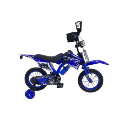 Motorcross Gyerek Kerékpár Fiú Bicikli Kiegészítőkkel