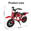 Gyerek cross motor stílusú kerékpár 12” 16" 20" – pótkerékkel, kulaccsal PIROS