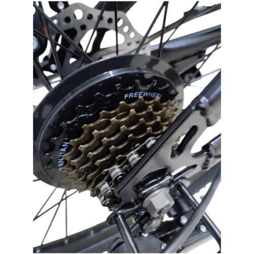 Shimano 7 sebességes Kék Gyermek Kerékpár  24" Bicikli