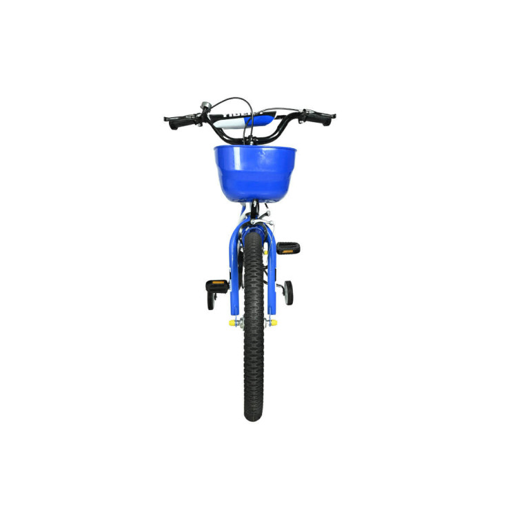 YIBEIQI Gyerek kerékpár –  Kosárral 20" bicikli KÉK