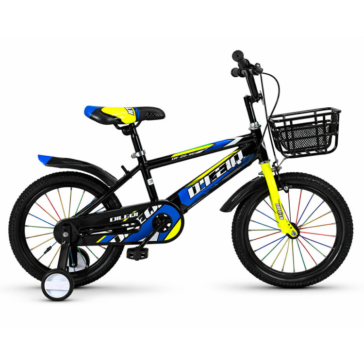 DILEQI MTB (mountain bike) Gyerek kerékpár 20" bicikli NEON KÉK