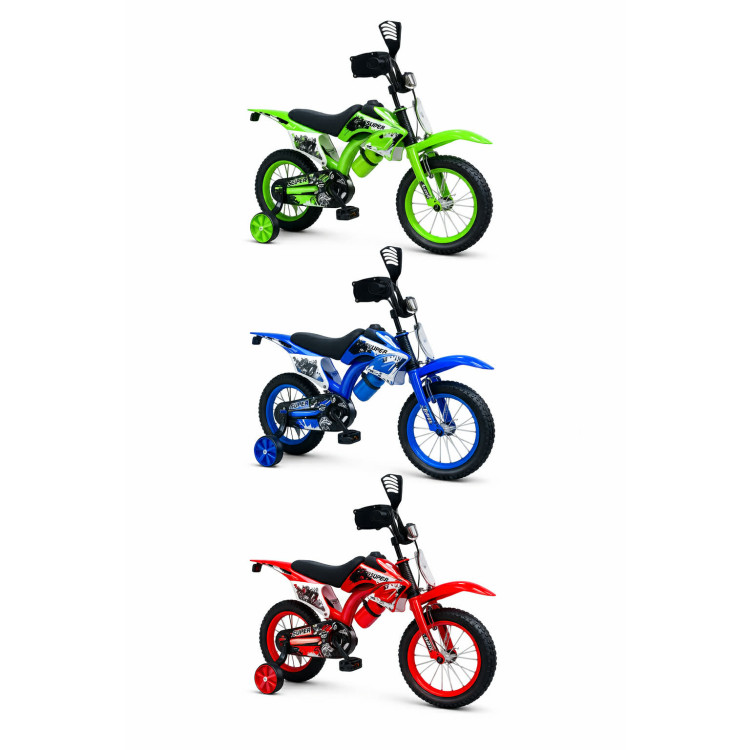 Motorcross Gyerek Kerékpár Fiú Bicikli Kiegészítőkkel 20"