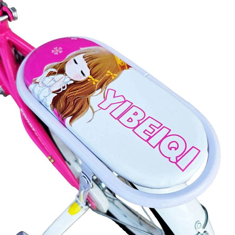 YIBEIQI Gyerek kerékpár –  Kosárral 20" bicikli PINK