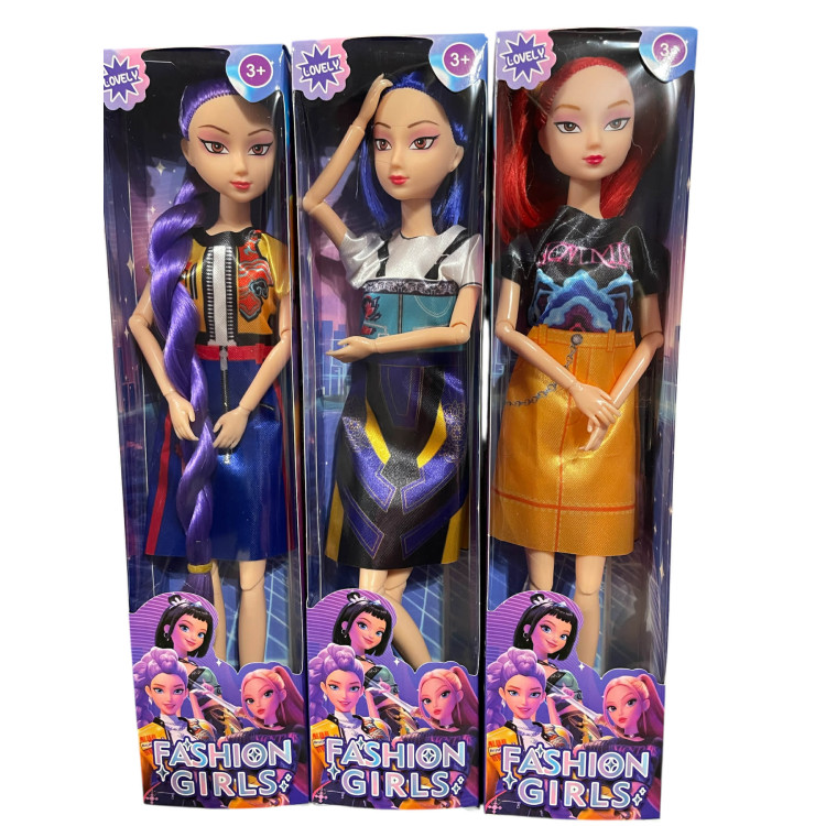 K-Pop Démonvadászok Rumi Mira Zoey 30 cm ízületes babák