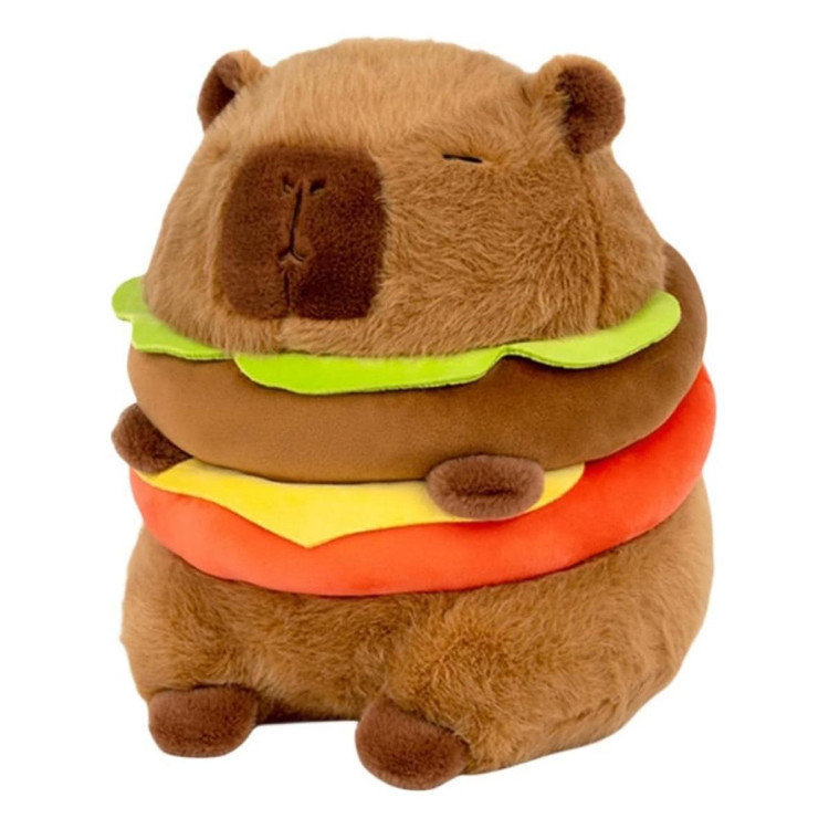 Capybara Hamburger Plüss