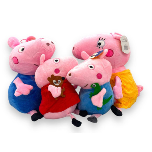 Peppa Malac Plüss Család 40 cm 25 cm