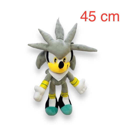 Sonic a Sündisznó : SILVER- NAGYMÉRETŰ Plüss Játék 45 cm