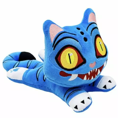 Derpy kék tigris cica plüss K-Pop Démonvadászok