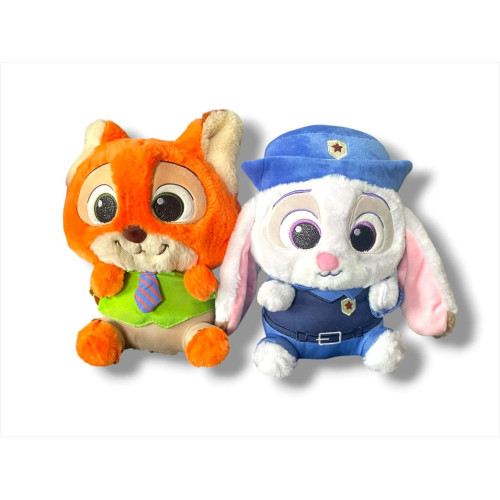 Zootropolis 25-30 cm Nyuszi Judy Hopps és Nick Wilde a Róka