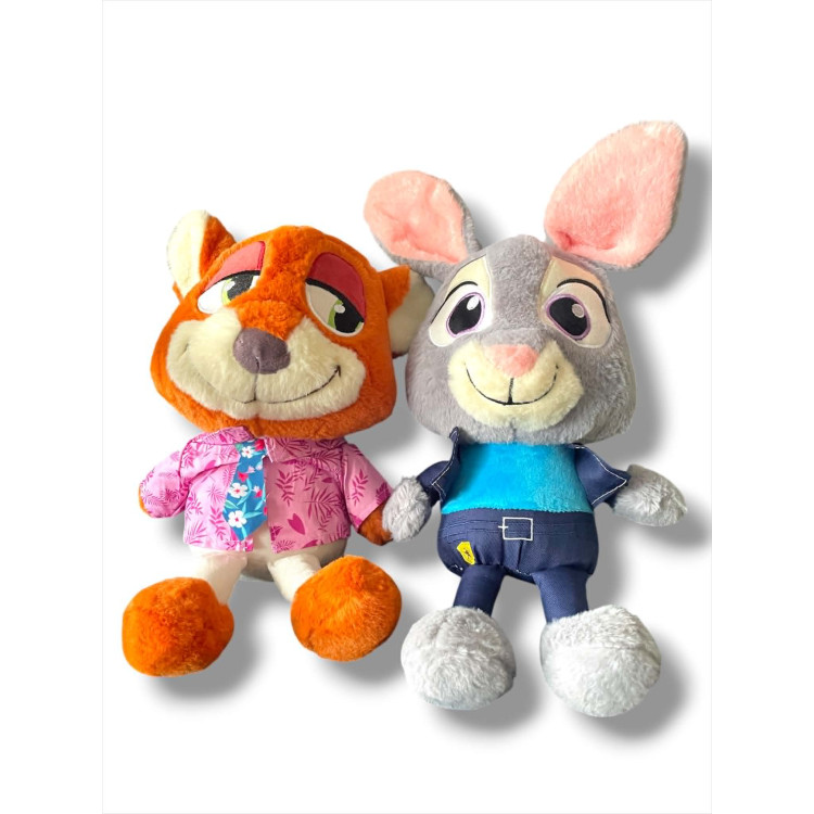 Zootropolis 35 cm Nyuszi Judy Hopps és Nick Wilde a Róka