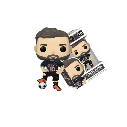 Lionel Messi Foci POP figura Csomag AFA PSG MIAMI 4 db