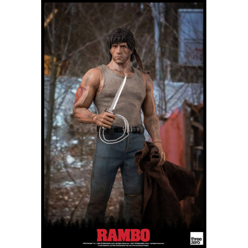 Rambo: First Blood 1/6 John Rambo ThreeZero 30 cm figura