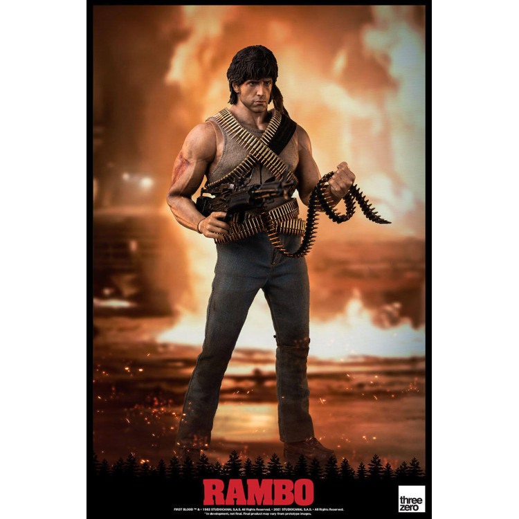 Rambo: First Blood 1/6 John Rambo ThreeZero 30 cm figura